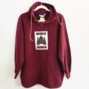 VTG By Taylor 90s Crested Butte Colorado Quarter Zip Pullover Deadstock NWT S/M